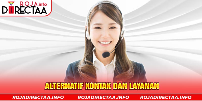  Alternatif Kontak dan Layanan